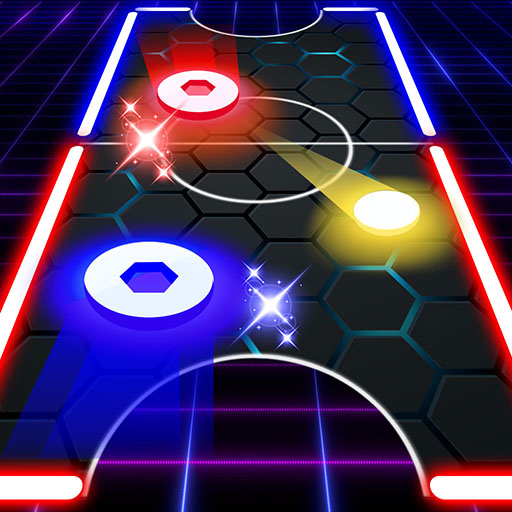 Air Hockey Glow HD Ultimate 2D  Icon