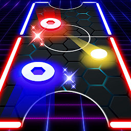 Icon image Air Hockey Glow HD Ultimate 2D