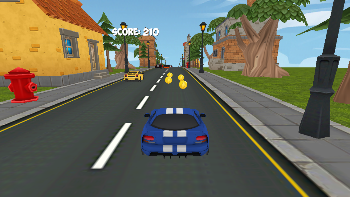 Android application VR Racer Cars 3D screenshort