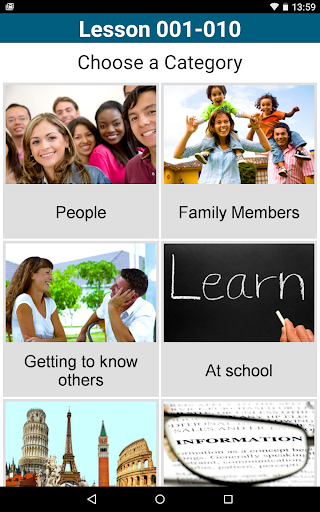 Screenshot of Learn Lithuanian  50 languages