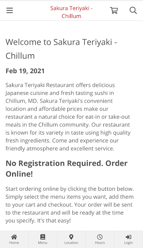 Android application Sakura Express - Chillum screenshort