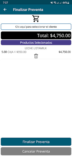 GVentas Plus Móvil Screen 3