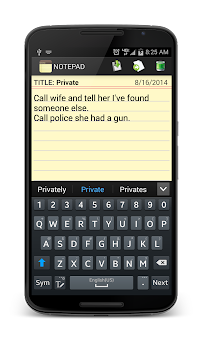 Notepad screenshot 6
