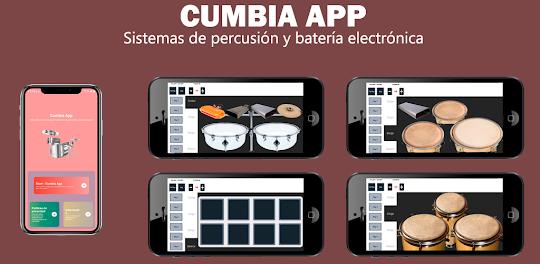 Cumbia App: percusión batería