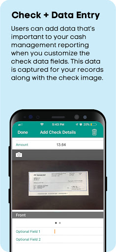 Android application Dollar Bank Business Deposit screenshort