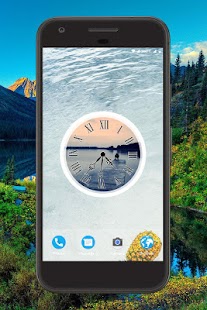 Lake Clock Live Wallpaper Screenshot