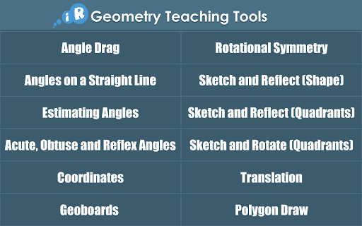 Geometry Teaching Tools