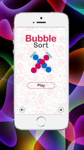 Bubble sort bubbling maker fun Screen 2