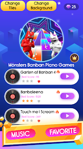 Banbaleena Monsters Piano Game 1.0 APK + Mod (Unlimited money) untuk android