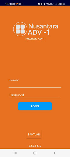 Android application Nusantara ADV 1 screenshort