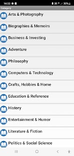 1000000+ Ebooks. Captura de pantalla