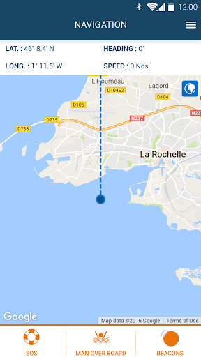 Android application Sea-Tags screenshort