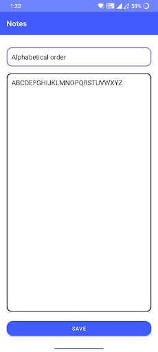Notes Screen 3