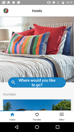 Android application Italy – Hotels screenshort
