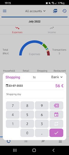 seeMoney: Budget, Geld-Tracker Screen 2