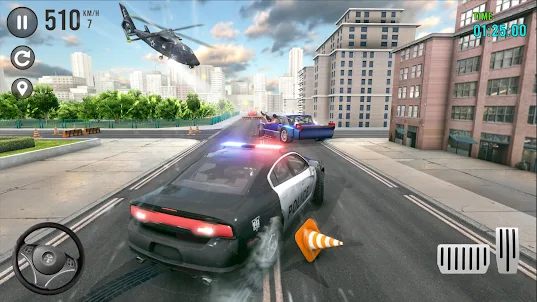 Police Car Chase: US Cop Games