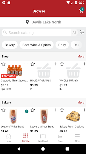 Leevers Foods Screen 3