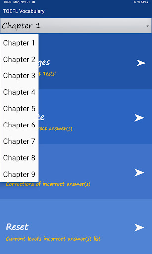Study English Vocabulary Screen 2