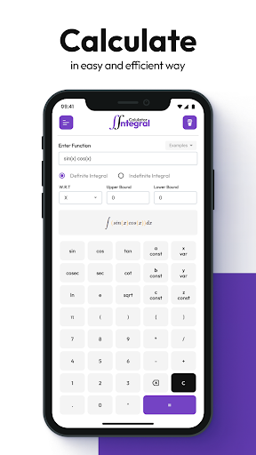 Screenshot of Double Integral Calculator