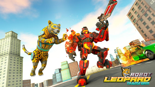 Crazy Robot Car Transform Game Screen 2
