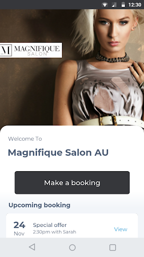 Android application Magnifique Salon AU screenshort