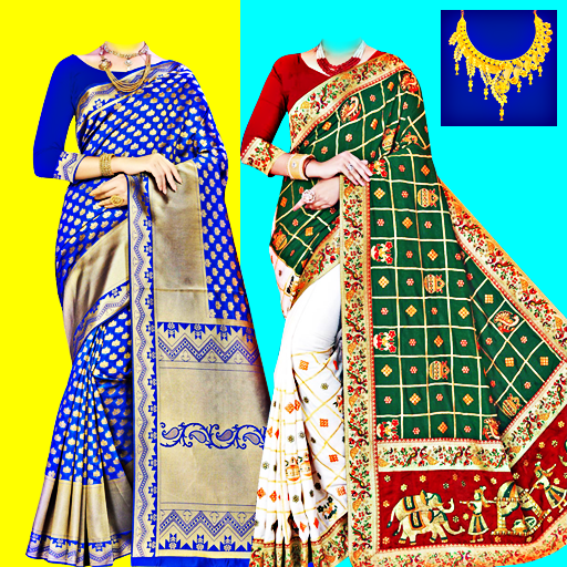 Women fancy saree photo suit Download on Windows