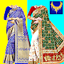 Women fancy saree photo suit