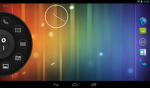 Dark - Wheel Launcher Theme Screen 3