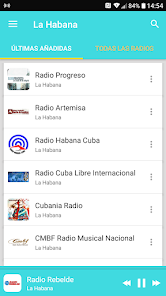 Captura de Pantalla 1 Radio La Habana android