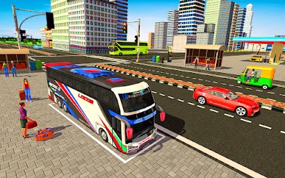 Offroad Bus Driving Games 3D