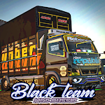 Cover Image of Baixar Mod Bussid Black Team  APK