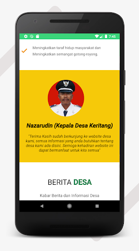 Desa Keritang Screen 3
