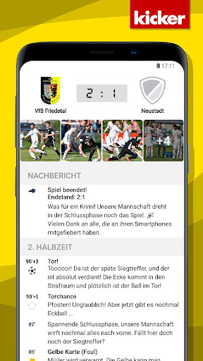 Android application VfB Friedetal Sollstedt screenshort