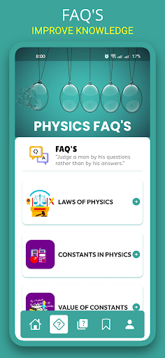 Screenshot of Learn Physics: Physics Mastery