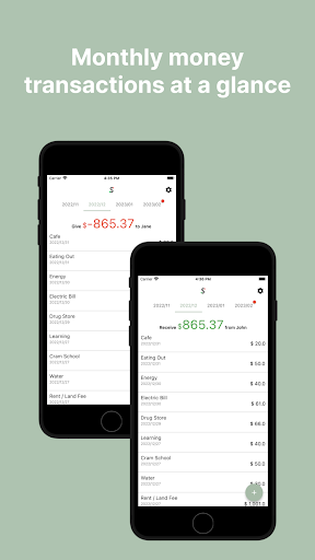Android application Living Cost for Two - FamiCost screenshort