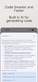 Python Coding Editor & IDE App screenshot