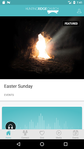 Android application Hunting Ridge Church screenshort