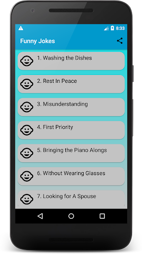 Android application Funny Jokes and Stories 2019 screenshort