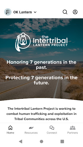 Android application Intertribal Lantern screenshort