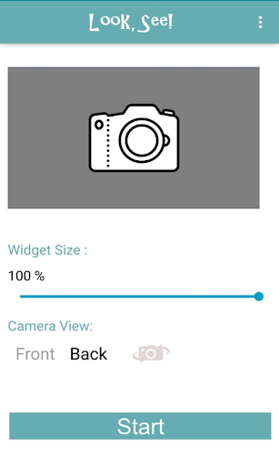 Android application Look!See! - Awareness See wher screenshort