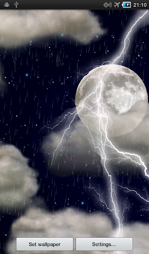 The real thunderstorm - LWP