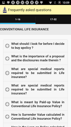 Handbook on Life Insurance Screen 3