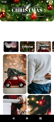 Android application Merry Christmas Gallery 2022 screenshort