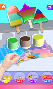 Ice Cream Tie Dye 3D! Dipping