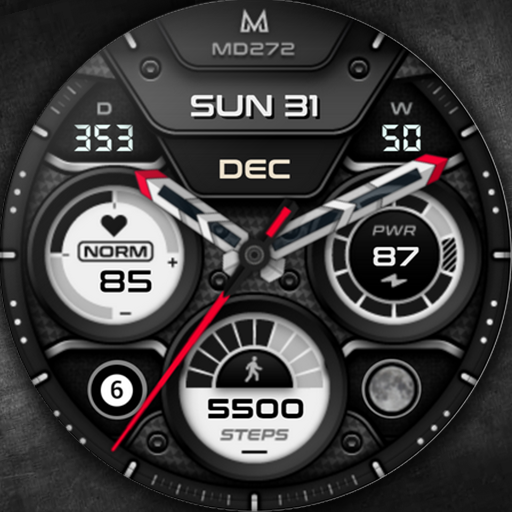 Download APK MD272 Analog watch face Latest Version