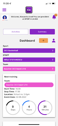 Expert Sport Club - ESC Screen 2