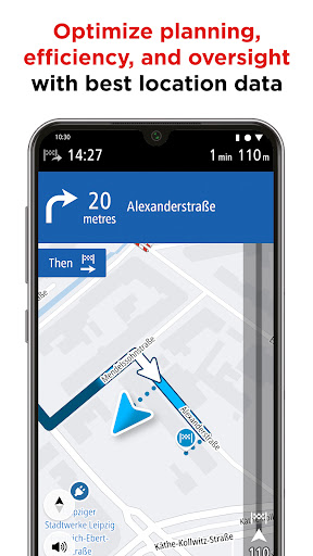 Screenshot of TomTom GO Fleet
