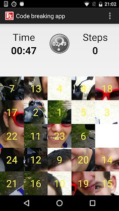Code breaking app - Screenshot 1