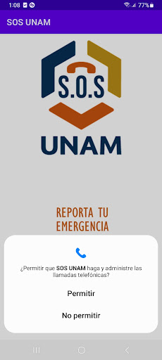S.O.S UNAM Screen 2