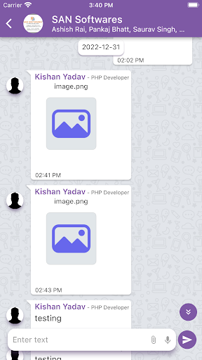SqudChat Screen 3